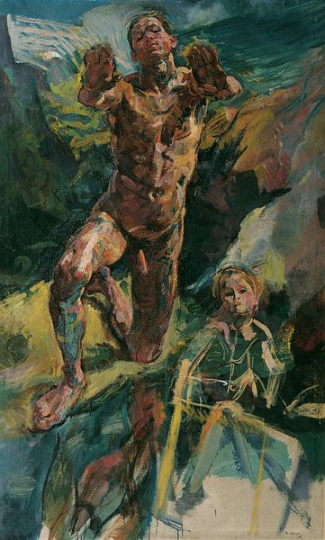 Anton Kolig, Verlangen, 1921 van Atelier Liesjes
