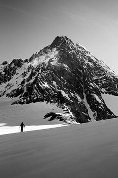 Grossglockner, hoogste berg van Oostenrijk van Hidde Hageman