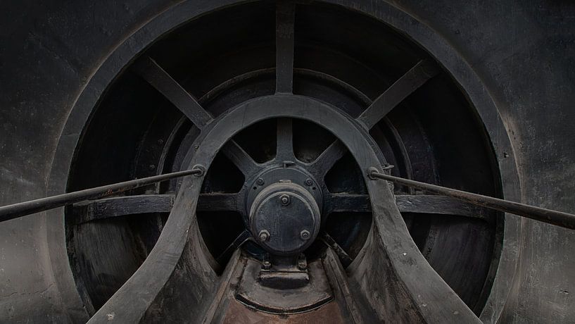 Stoommachine - Verlaten Mijn van Frens van der Sluis