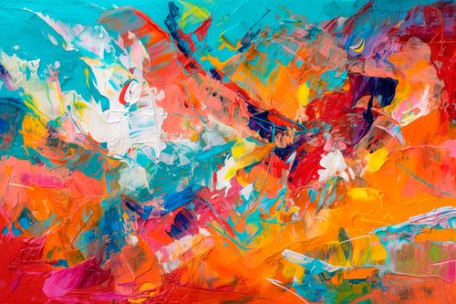 Vitality in Colour: Dance of Energy and Emotion