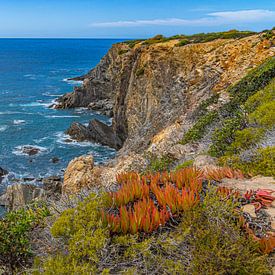 View of Portugal's coast during Fisherman's Trail by Jessica Lokker