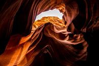 Antelope Canyon - Durchsichtig von Bart van Vliet Miniaturansicht