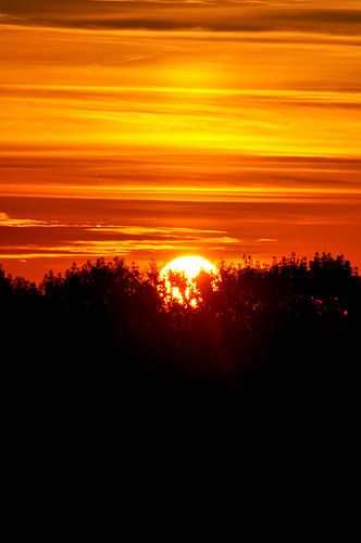 Sunrise over the Granitz