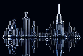Metropolis aus Stahl von Gerry van Roosmalen