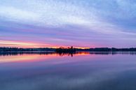 Blauw uur aan de Staffelsee van Teresa Bauer thumbnail