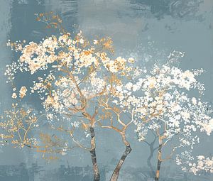 Goldene Blüte