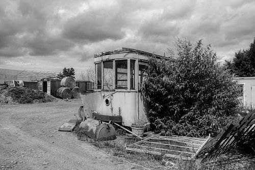 Stillgelegte Straßenbahn Belgien