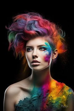 Pow(d)er Hair - Rainbow van Michou