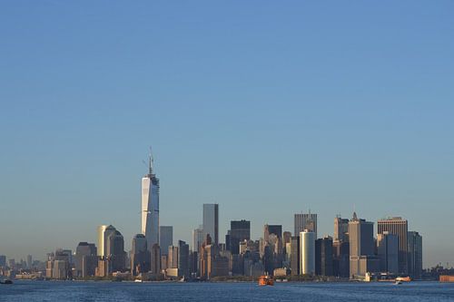 Zicht op Manhattan, New York, Amerika
