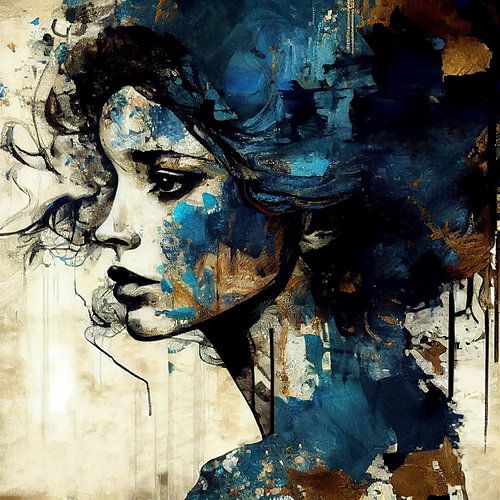 Melancholica en bleu