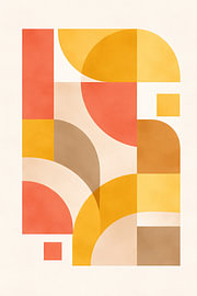 Warm Geometric Balance by Dante S