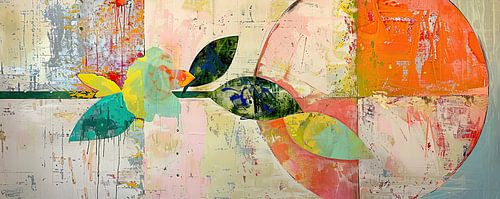 Abstract minimal Floral decor