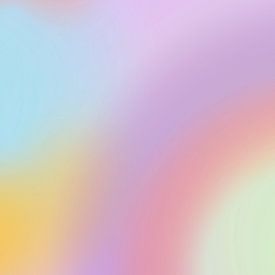 Everything Is Working Out For Me – Pastel Abstracte Quote Wanddecoratie van Femke Bender