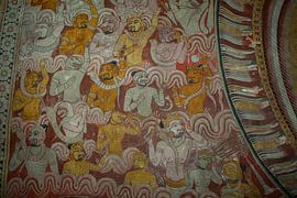 Buddhist murals in Dambulla