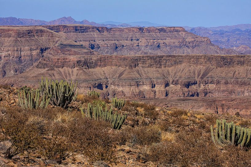 The Fish River Canyon in Namibia by Roland Brack