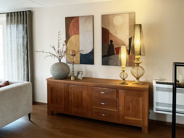 Modern Geometric colourful work