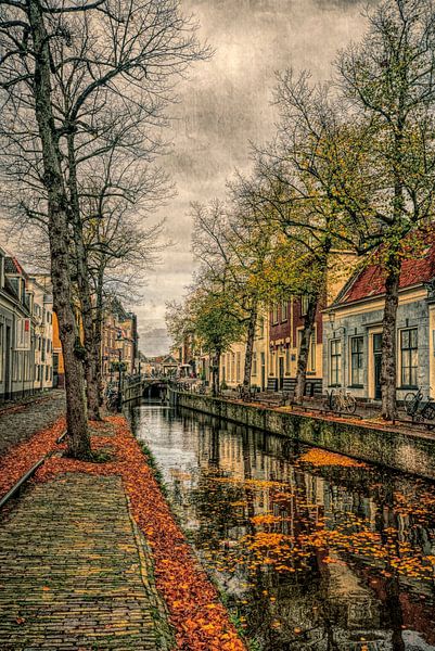 Canal court historique Amersfoort par Watze D. de Haan