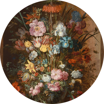 Groot bloemstilleven met keizerskroon, Roelant Saverij