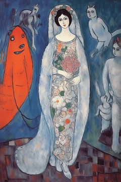 Klimt meets Chagall van Ton Kuijpers