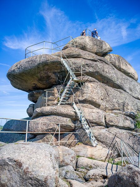 De Ottofelsen in de Harz van t.ART