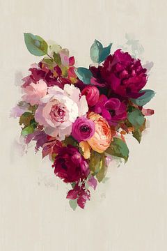 Fleurs d'amour n° 6 sur Studio BB