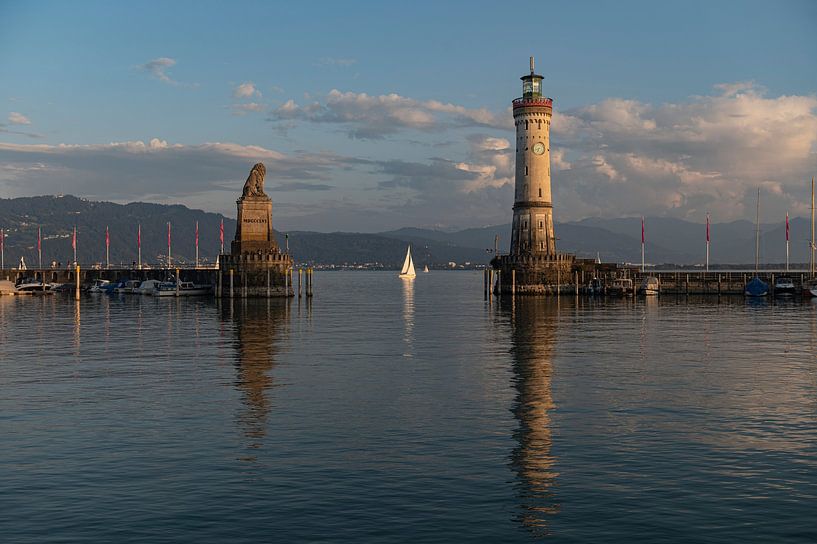 Lindau harbour by Richard Wareham