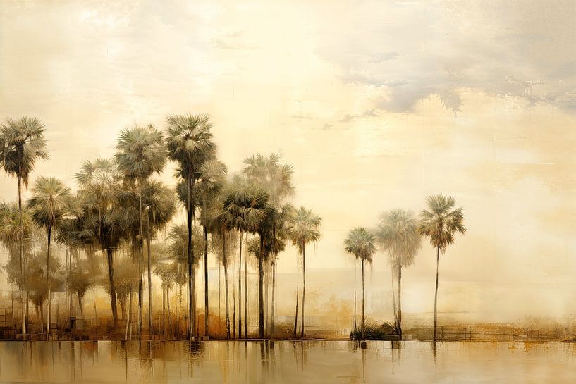 Palm | palms by ARTEO Paintings