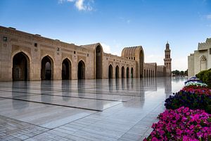 Grande mosquée du sultan Qaboos à Mascate