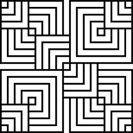 Overlapp | 2x2 | N=05 | L=1:3 | V=07 von Gerhard Haberern