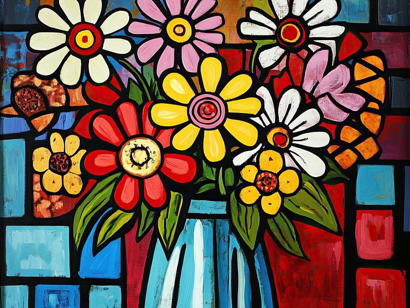 Blumenstrauß von ARTEO Gemälde