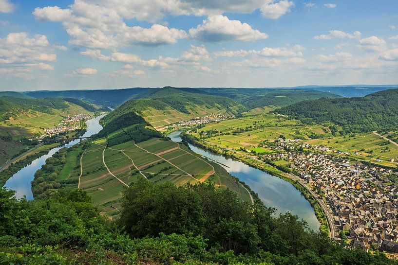 Mosel loop near Bremm by Katrin May