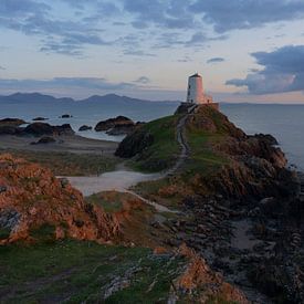 Goleudy Twr Mawr, phare dans le nord du Pays de Galles sur Eddy Kievit