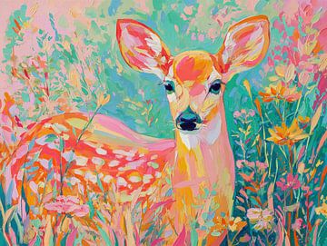 Sanfter Waldgeist von Wunderbare Kunst