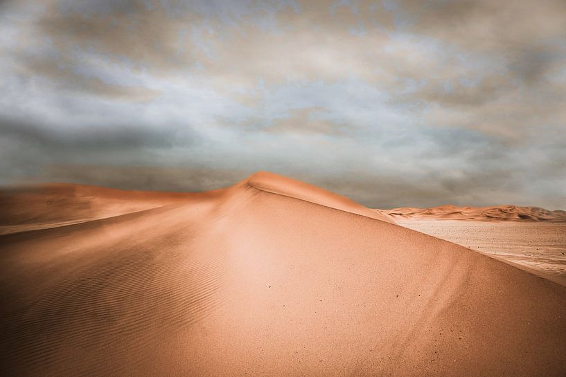 Zandduinen in de Namib woestijn in Namibie van Jille Zuidema