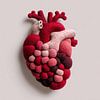Cœur anatomique sur Christian Ovís
