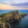 Neist Point Vuurtoren op Skye tijdens zonsondergang van iPics Photography