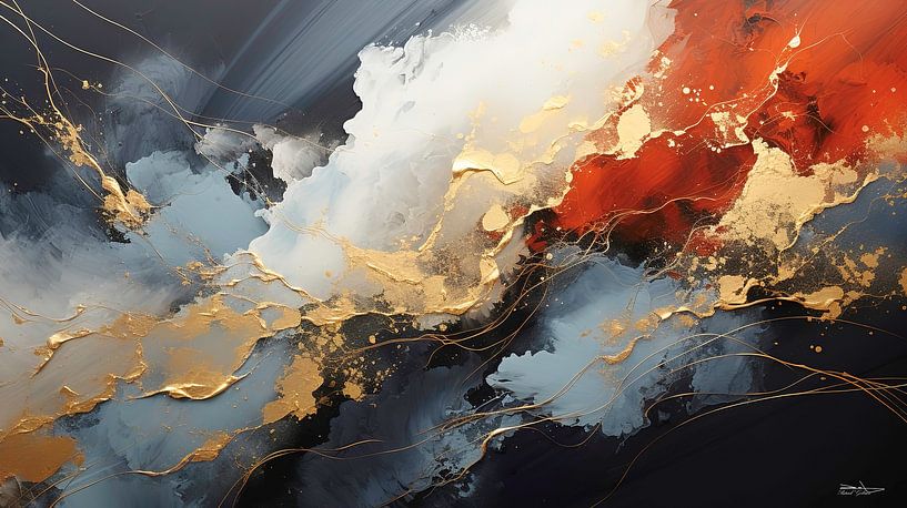 noir-or-argent par Gelissen Artworks