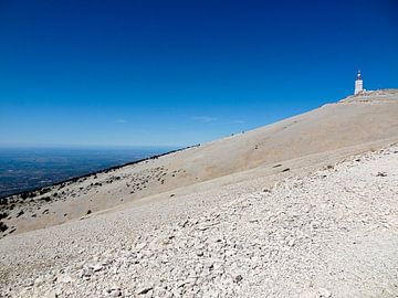 Flank van de Mont Ventoux in de Provence van Stefan Peys