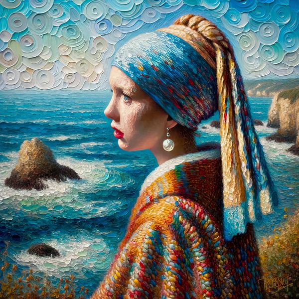 Pearl of the Sea by René van den Berg