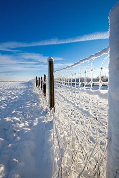 Winterlandschaft von Bo Valentino