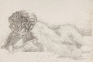 Femme allongée [nue] sur Affect Fotografie