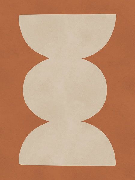 Organic abstract shapes 5 by Vitor Costa