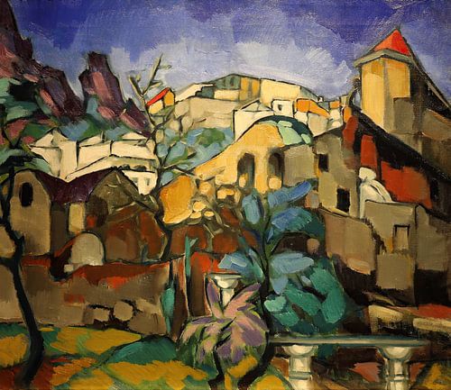 Konrad Mägi - Landscape on Capri