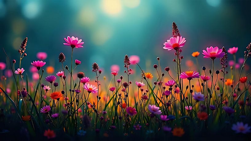 Fleurs des champs : un rêve de couleurs par Jean Pierre