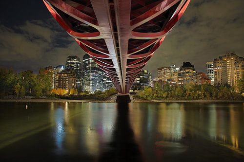 Pont de la paix de Calgary sur Petra van der Zande
