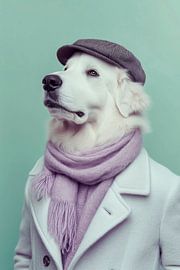 Kuvasz by Poster Art Shop