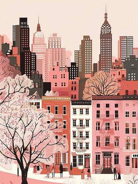 Spring in New York city by haroulita