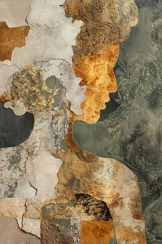 Les couches s'imbriquent les unes dans les autres et dans la terre