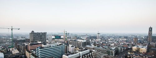 Zicht over centrum, Utrecht