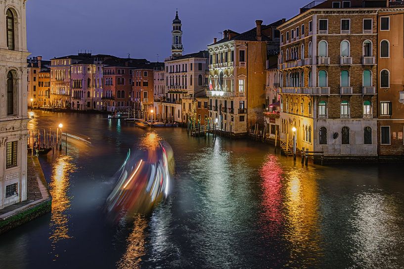 Venice view from the Rialto Bridge by Kurt Krause